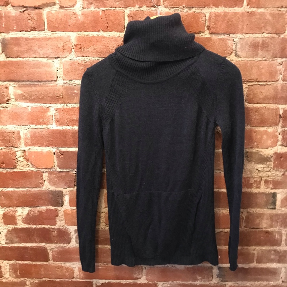 Navy Lululemon Turtleneck Sweater